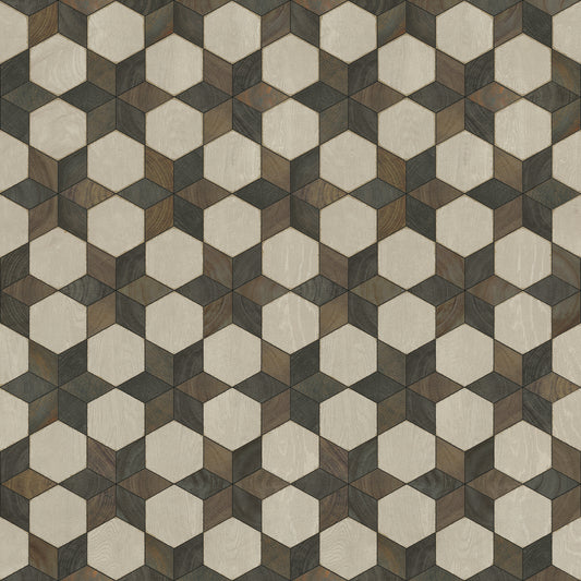 Artisanry - Illuminated - Battlestar 48x48 Vintage Vinyl Floorcloth