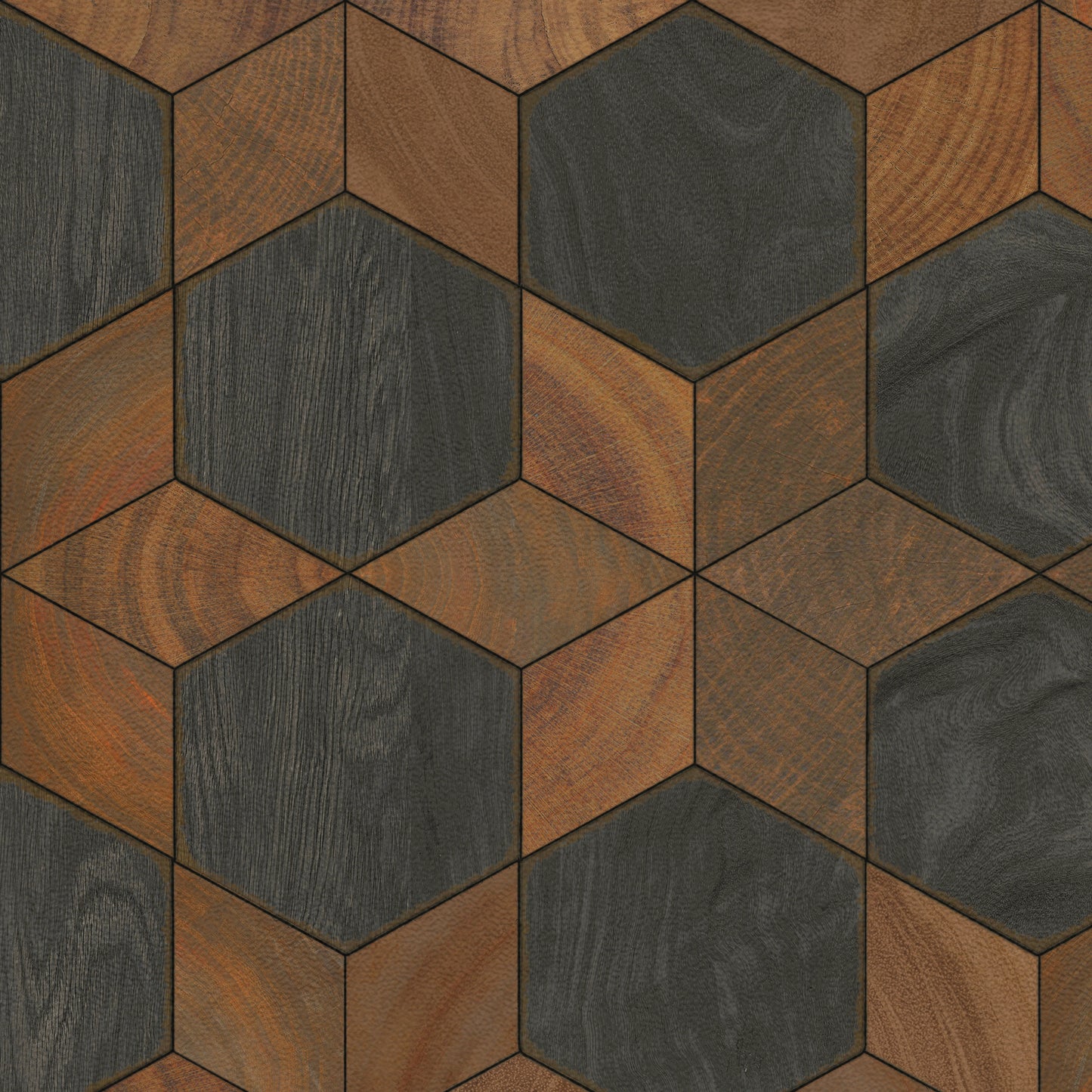 Artisanry - Illuminated - Dark Star 38x56 Vintage Vinyl Floorcloth