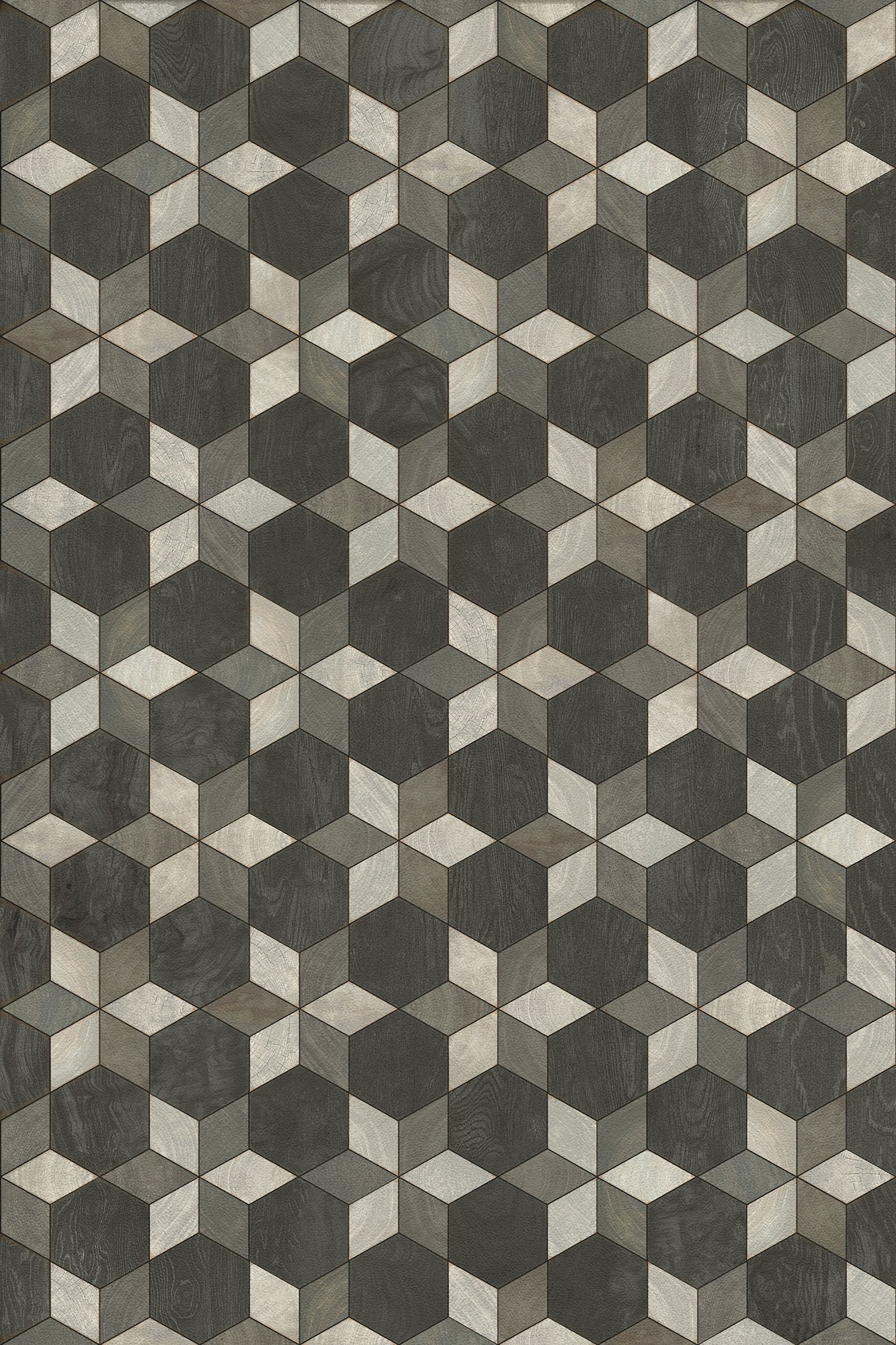 Artisanry - Illuminated - Highway Star 20x30 Vintage Vinyl Floorcloth