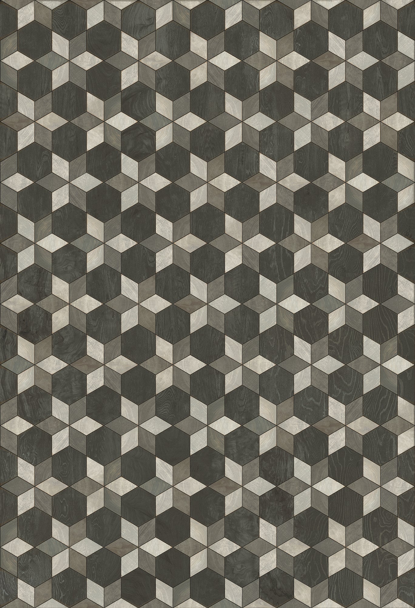 Artisanry - Illuminated - Highway Star 52x76 Vintage Vinyl Floorcloth