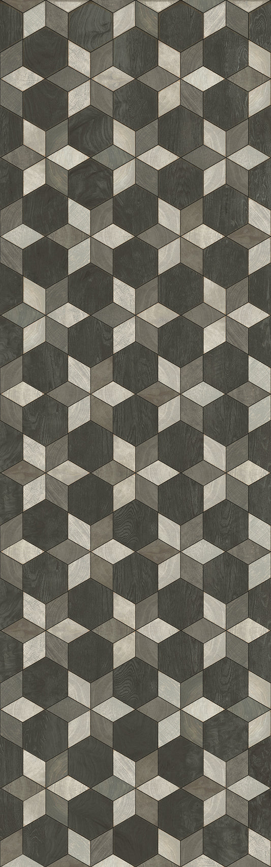 Artisanry - Illuminated - Highway Star 36x115 Vintage Vinyl Floorcloth