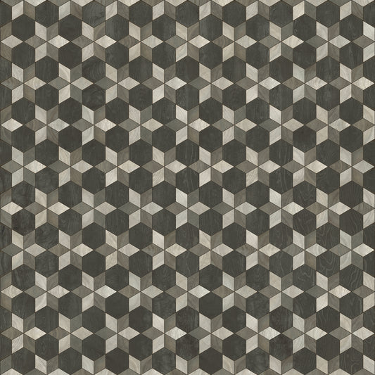 Artisanry - Illuminated - Highway Star 120x120 Vintage Vinyl Floorcloth