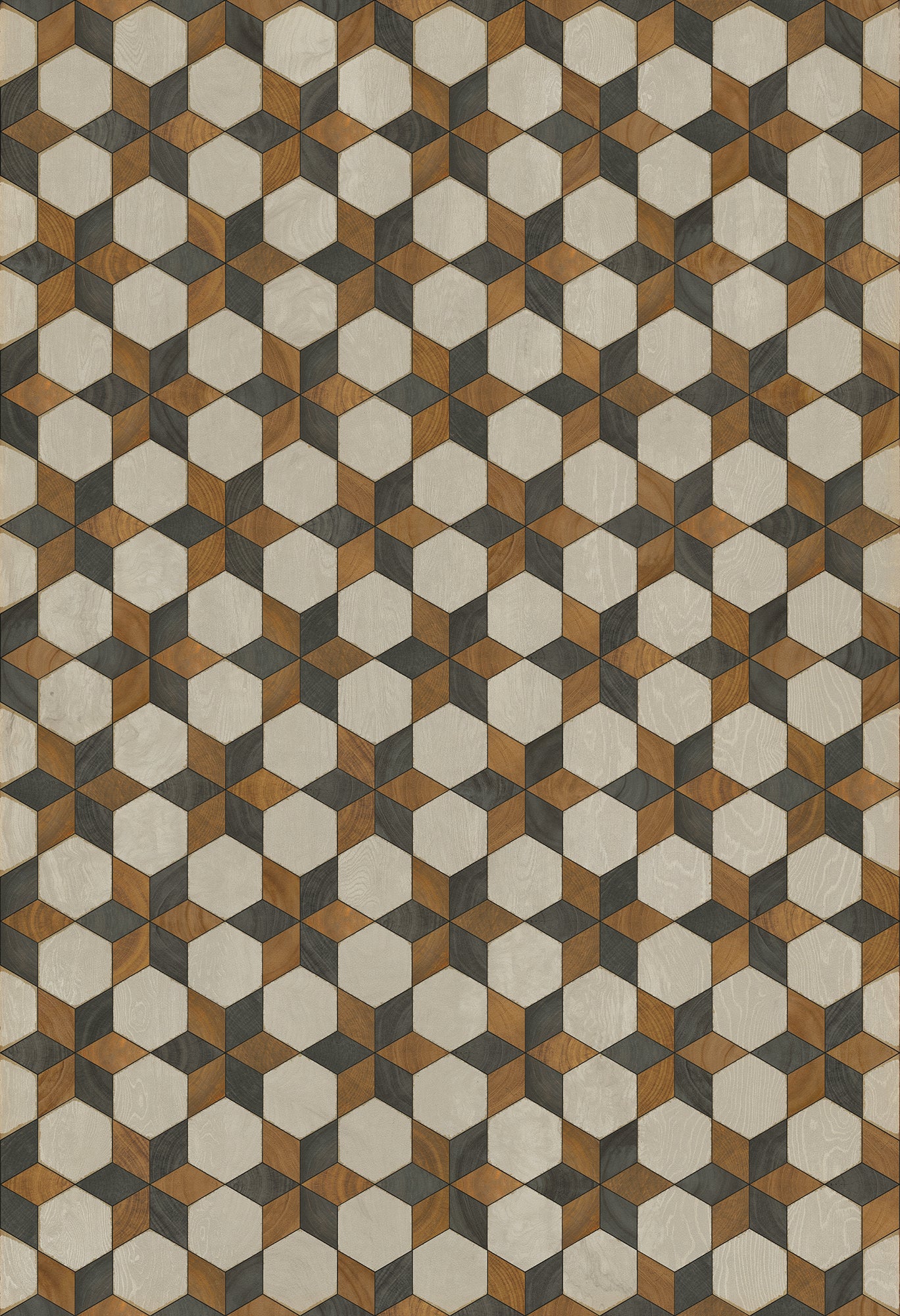 Artisanry - Illuminated - Neutron Star 52x76 Vintage Vinyl Floorcloth
