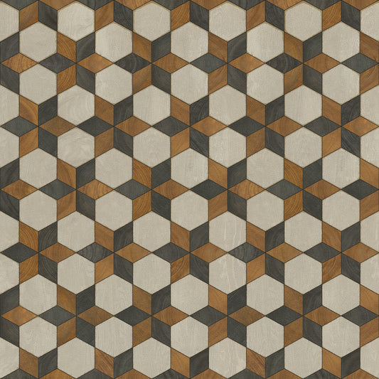 Artisanry - Illuminated - Neutron Star 36x36 Vintage Vinyl Floorcloth