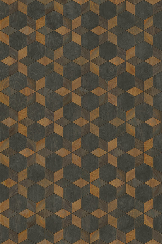 Artisanry - Illuminated - Rock Star 20x30 Vintage Vinyl Floorcloth