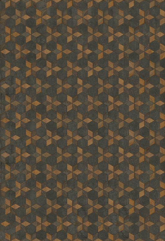 Artisanry - Illuminated - Rock Star 96x140 Vintage Vinyl Floorcloth
