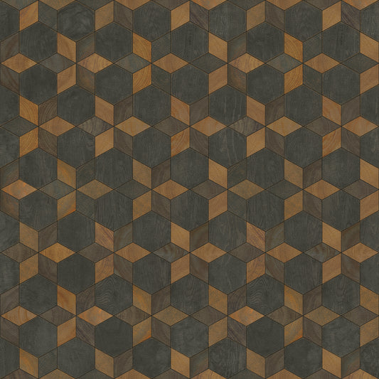 Artisanry - Illuminated - Rock Star 36x36 Vintage Vinyl Floorcloth