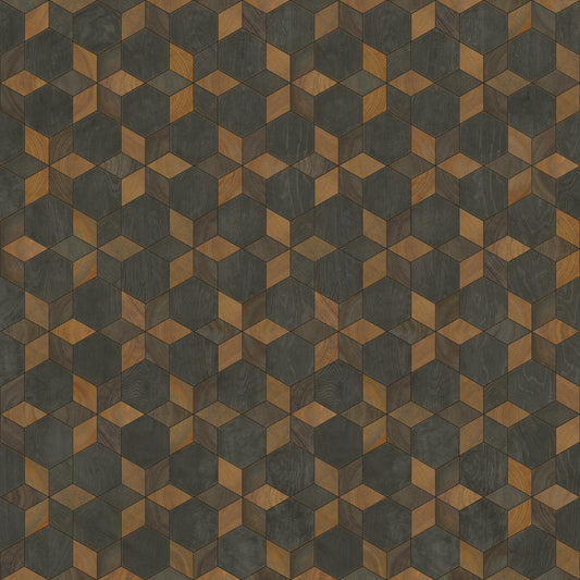 Artisanry - Illuminated - Rock Star 72x72 Vintage Vinyl Floorcloth
