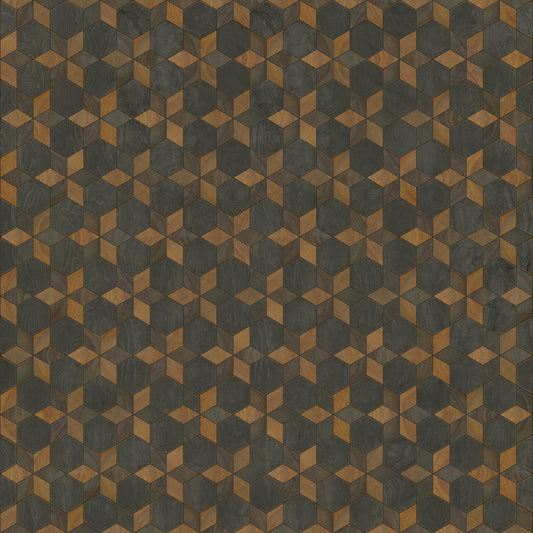 Artisanry - Illuminated - Rock Star 96x96 Vintage Vinyl Floorcloth