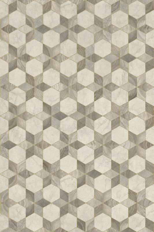 Artisanry - Illuminated - Starlight 20x30 Vintage Vinyl Floorcloth