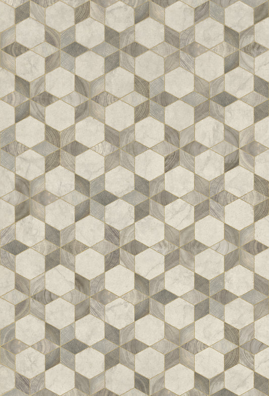 Artisanry - Illuminated - Starlight 38x56 Vintage Vinyl Floorcloth