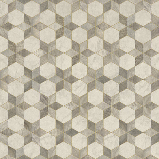 Artisanry - Illuminated - Starlight 36x36 Vintage Vinyl Floorcloth