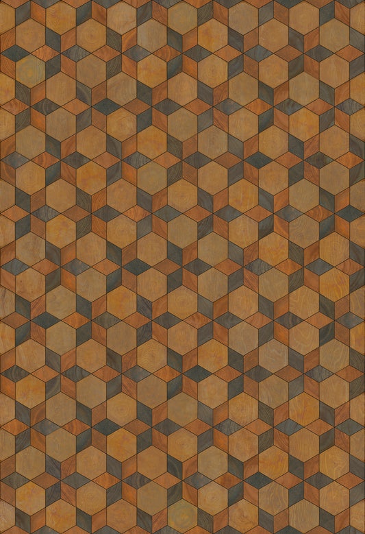 Artisanry - Illuminated - Starmaker 52x76 Vintage Vinyl Floorcloth