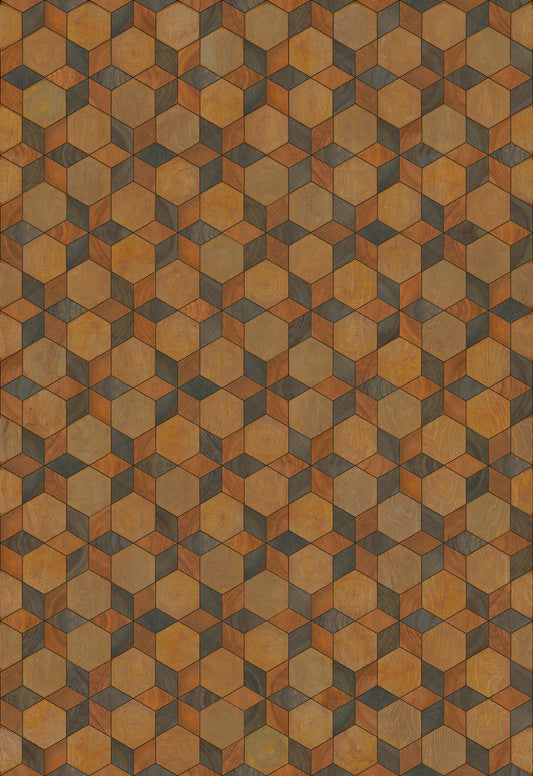 Artisanry - Illuminated - Starmaker 70x102 Vintage Vinyl Floorcloth