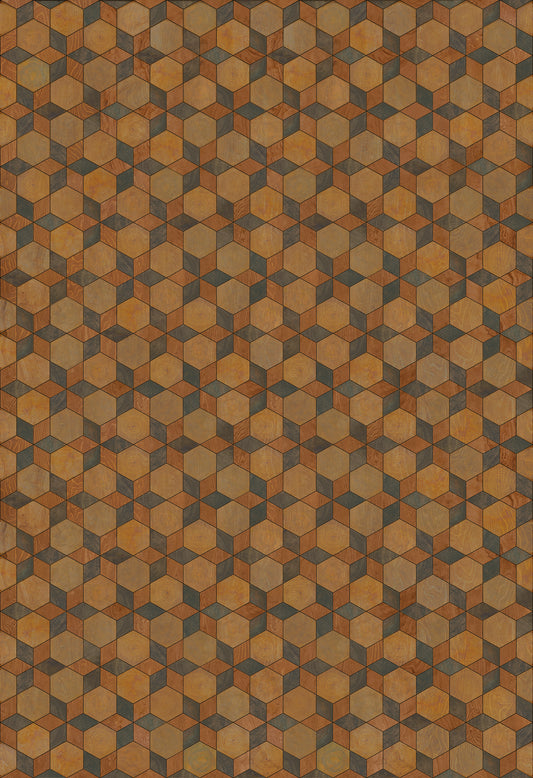 Artisanry - Illuminated - Starmaker 120x175 Vintage Vinyl Floorcloth