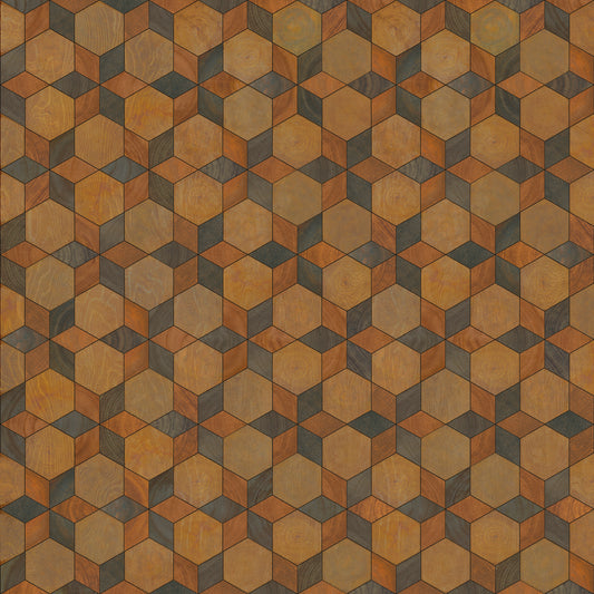 Artisanry - Illuminated - Starmaker 60x60 Vintage Vinyl Floorcloth