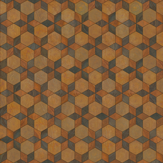 Artisanry - Illuminated - Starmaker 72x72 Vintage Vinyl Floorcloth