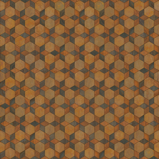 Artisanry - Illuminated - Starmaker 96x96 Vintage Vinyl Floorcloth