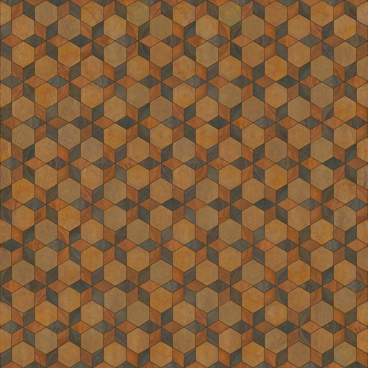 Artisanry - Illuminated - Starmaker 120x120 Vintage Vinyl Floorcloth