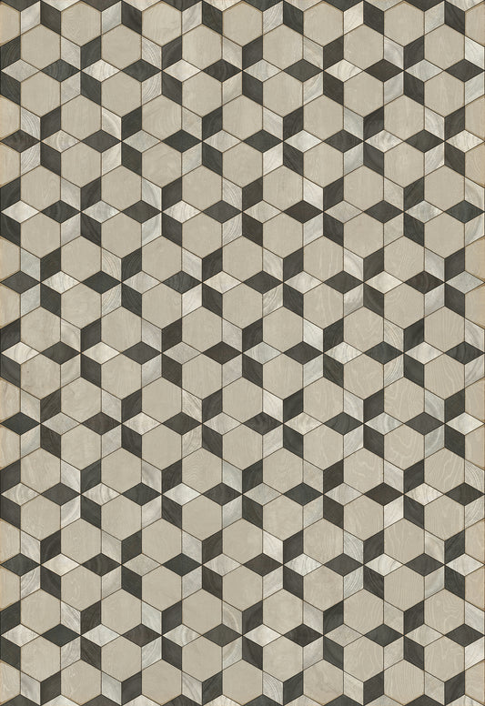 Artisanry - Illuminated - Starman 70x102 Vintage Vinyl Floorcloth
