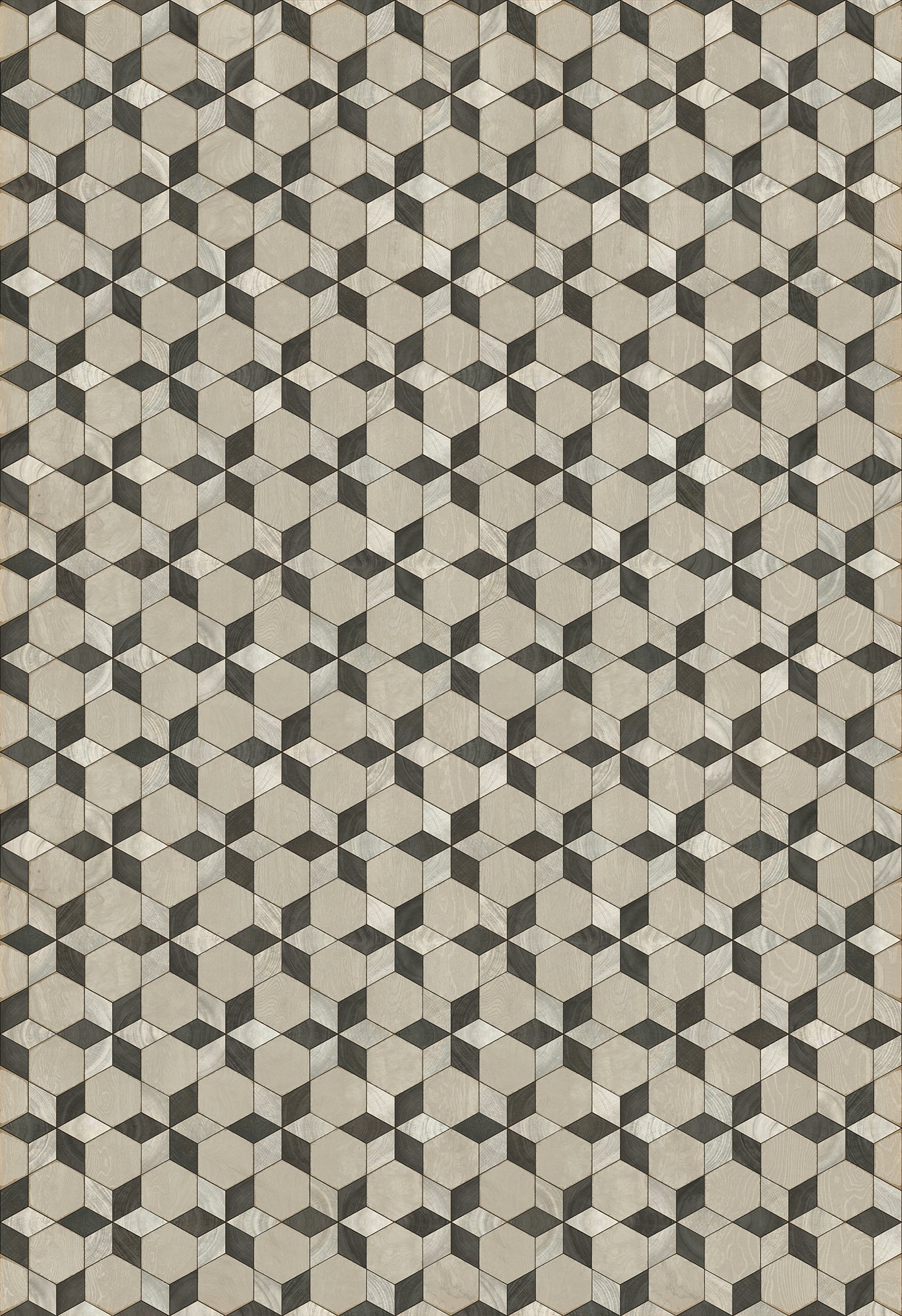 Artisanry - Illuminated - Starman 96x140 Vintage Vinyl Floorcloth
