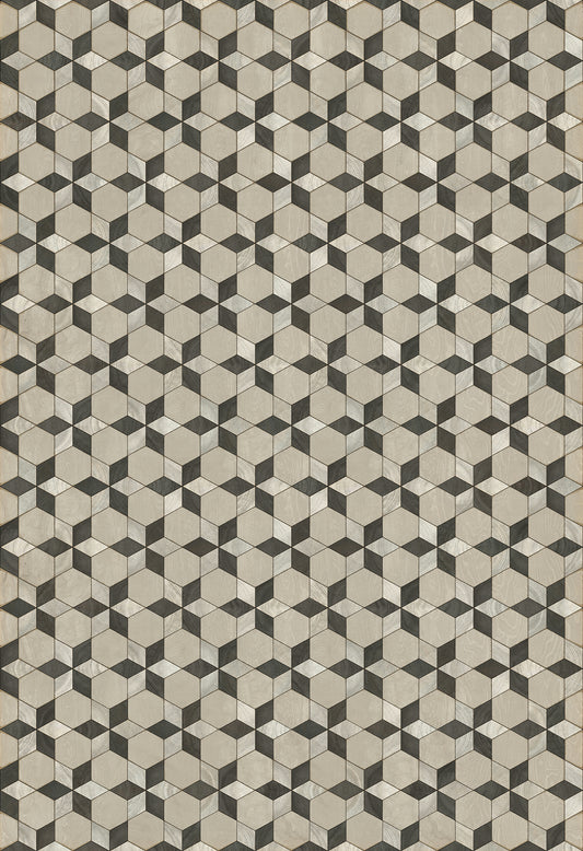 Artisanry - Illuminated - Starman 96x140 Vintage Vinyl Floorcloth