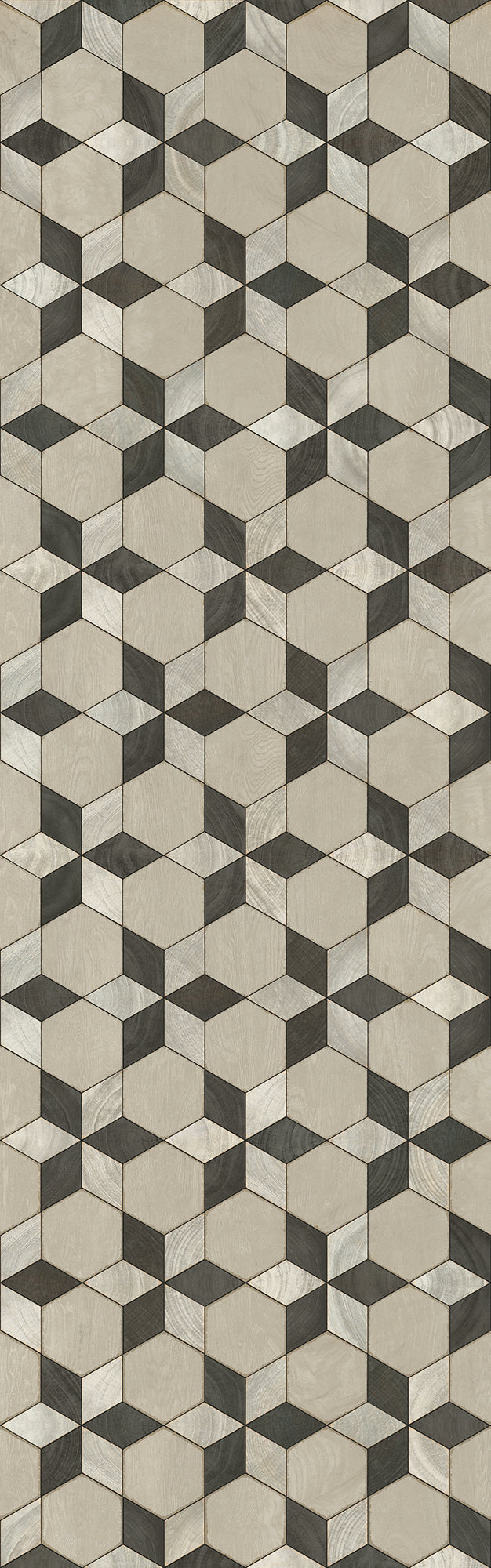 Artisanry - Illuminated - Starman 36x115 Vintage Vinyl Floorcloth