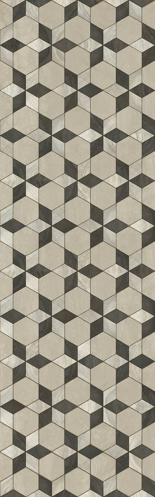 Artisanry - Illuminated - Starman 36x115 Vintage Vinyl Floorcloth