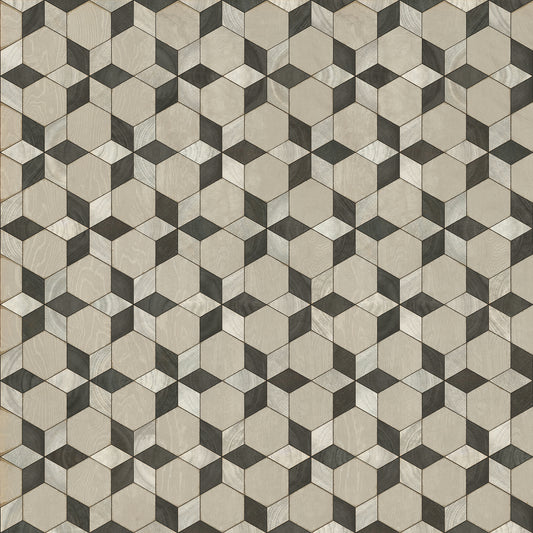 Artisanry - Illuminated - Starman 60x60 Vintage Vinyl Floorcloth