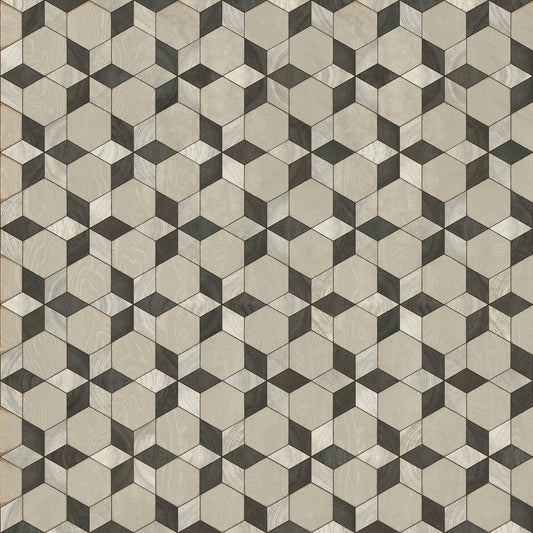 Artisanry - Illuminated - Starman 72x72 Vintage Vinyl Floorcloth
