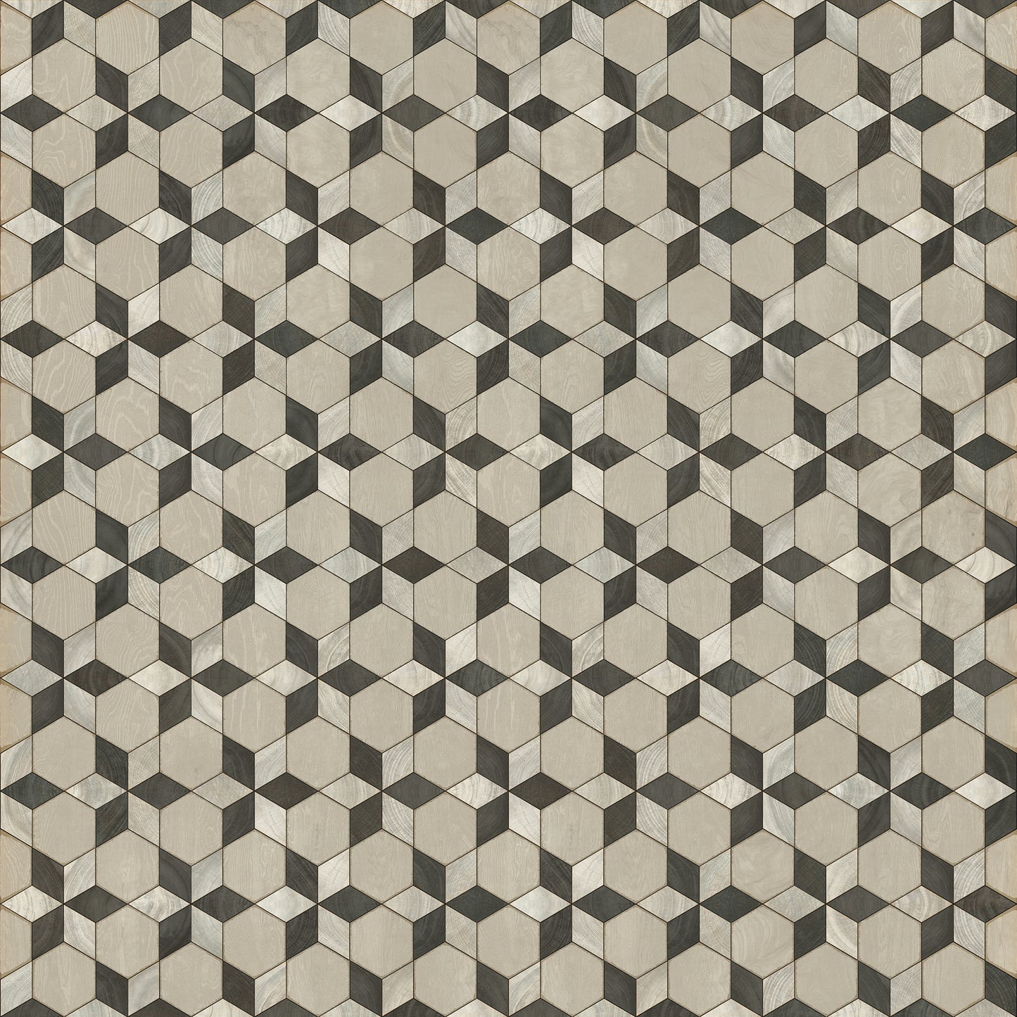 Artisanry - Illuminated - Starman 96x96 Vintage Vinyl Floorcloth