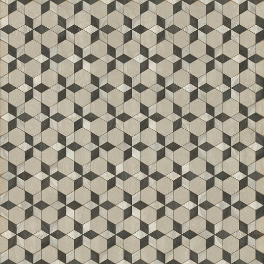 Artisanry - Illuminated - Starman 96x96 Vintage Vinyl Floorcloth