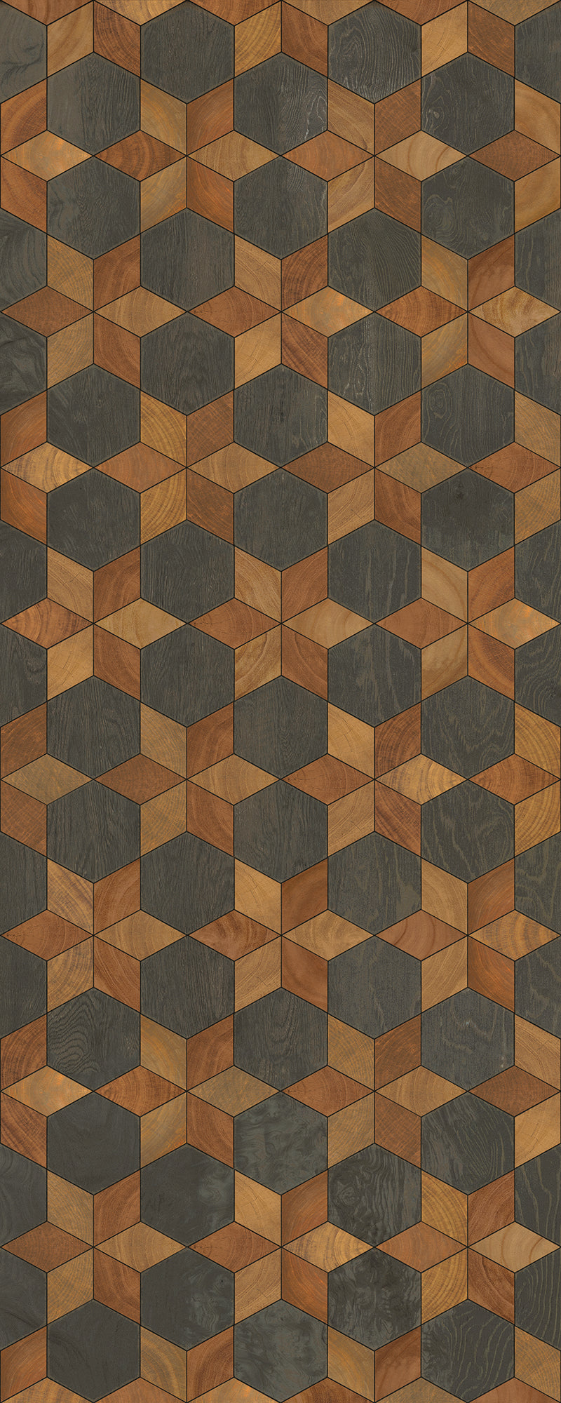 Artisanry - Illuminated - The Prettiest Star 36x90 Vintage Vinyl Floorcloth