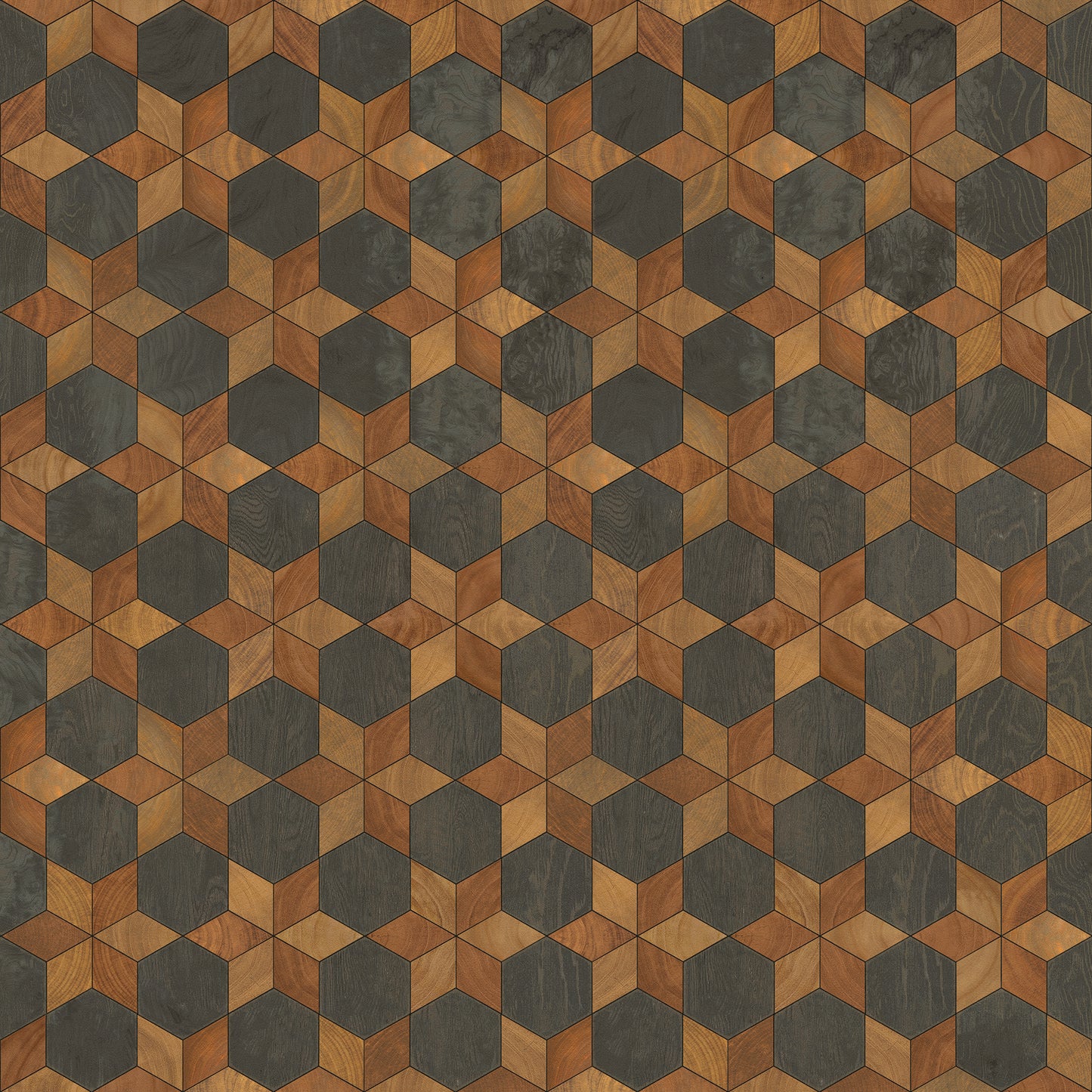 Artisanry - Illuminated - The Prettiest Star 72x72 Vintage Vinyl Floorcloth