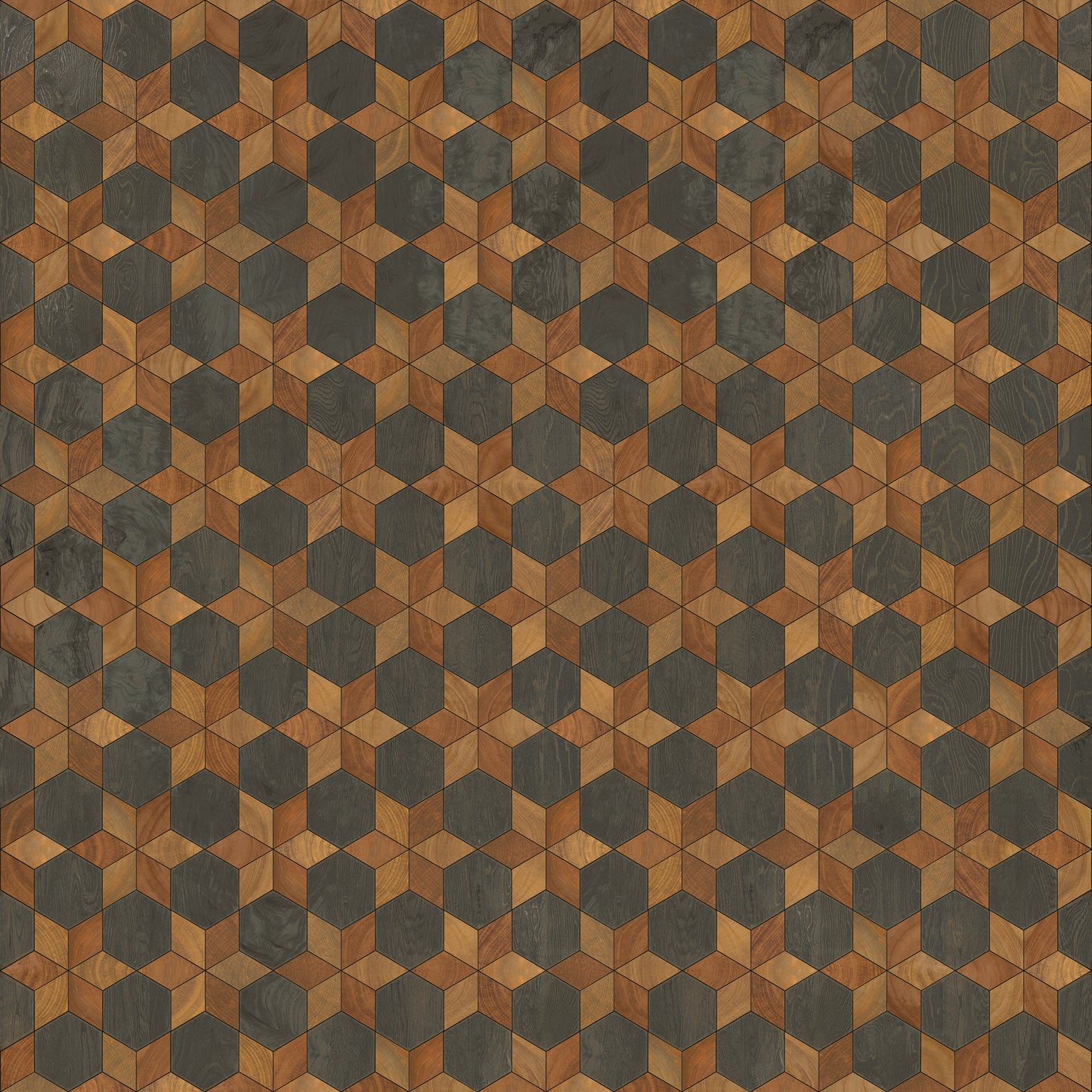 Artisanry - Illuminated - The Prettiest Star 96x96 Vintage Vinyl Floorcloth