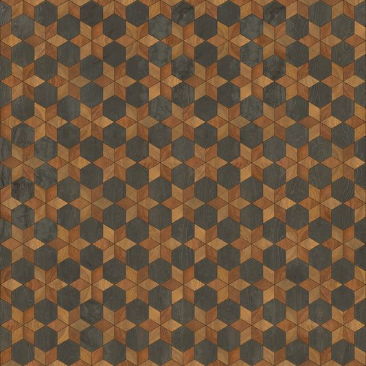 Artisanry - Illuminated - The Prettiest Star 96x96 Vintage Vinyl Floorcloth