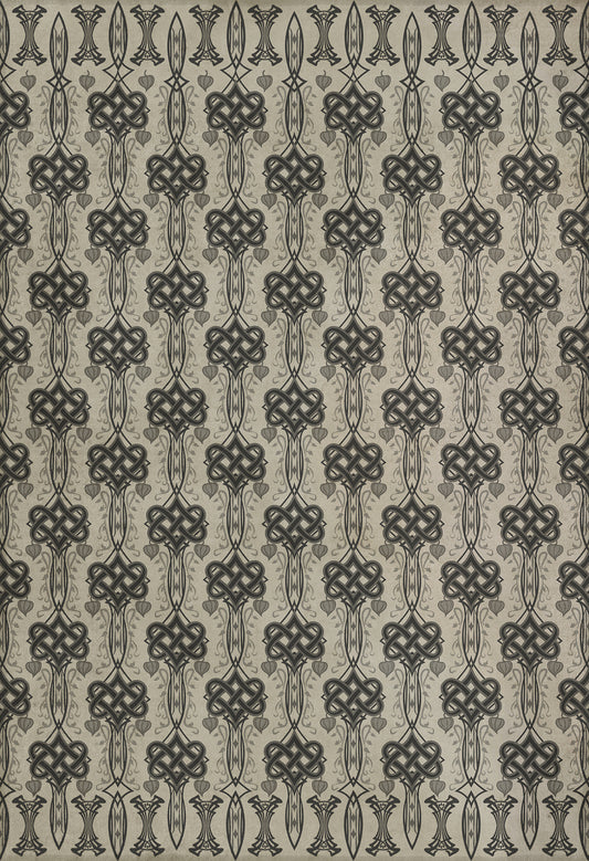 Artisanry - Lord Byron - And Thou Art Dead 52x76 Vintage Vinyl Floorcloth