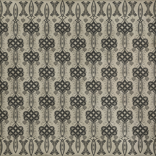 Artisanry - Lord Byron - And Thou Art Dead 72x72 Vintage Vinyl Floorcloth