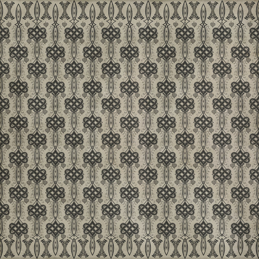 Artisanry - Lord Byron - And Thou Art Dead 96x96 Vintage Vinyl Floorcloth