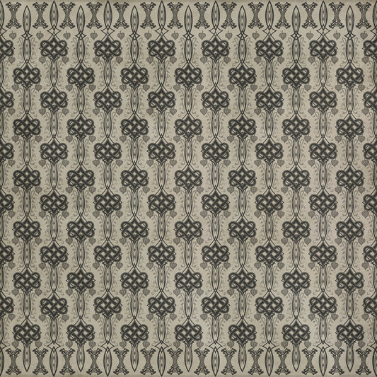 Artisanry - Lord Byron - And Thou Art Dead 120x120 Vintage Vinyl Floorcloth