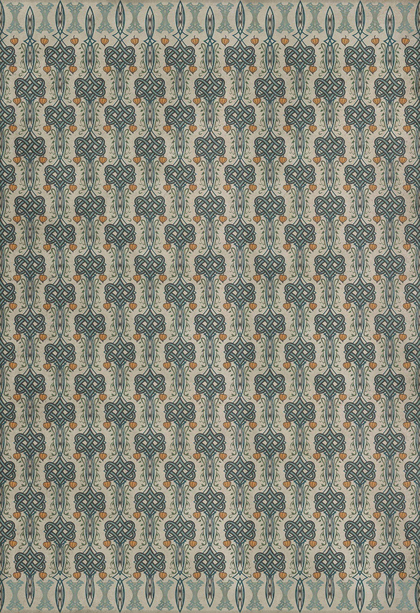 Artisanry - Lord Byron - I Speak Not 120x175 Vintage Vinyl Floorcloth