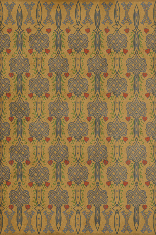 Artisanry - Lord Byron - It Is the Hour 20x30 Vintage Vinyl Floorcloth