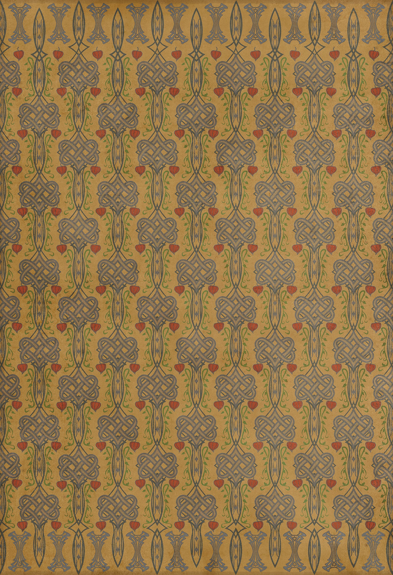 Artisanry - Lord Byron - It Is the Hour 52x76 Vintage Vinyl Floorcloth