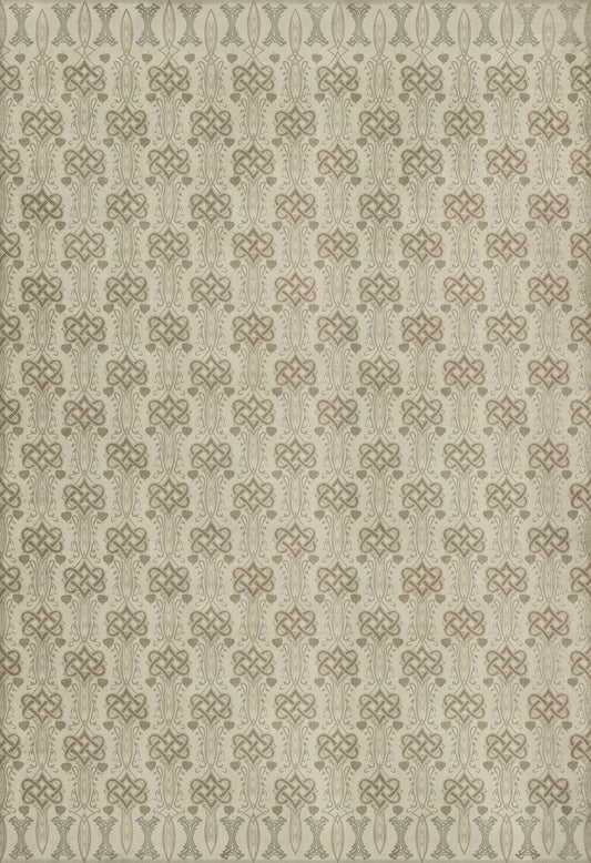 Artisanry - Lord Byron - Lines Inscribed Upon A Skull 120x175 Vinyl Floorcloth