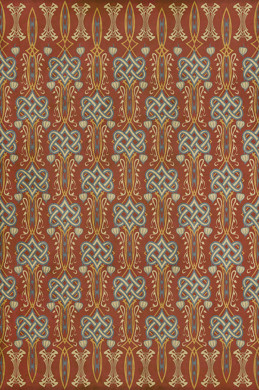 Artisanry - Lord Byron - Love's Last Adieu 20x30 Vintage Vinyl Floorcloth