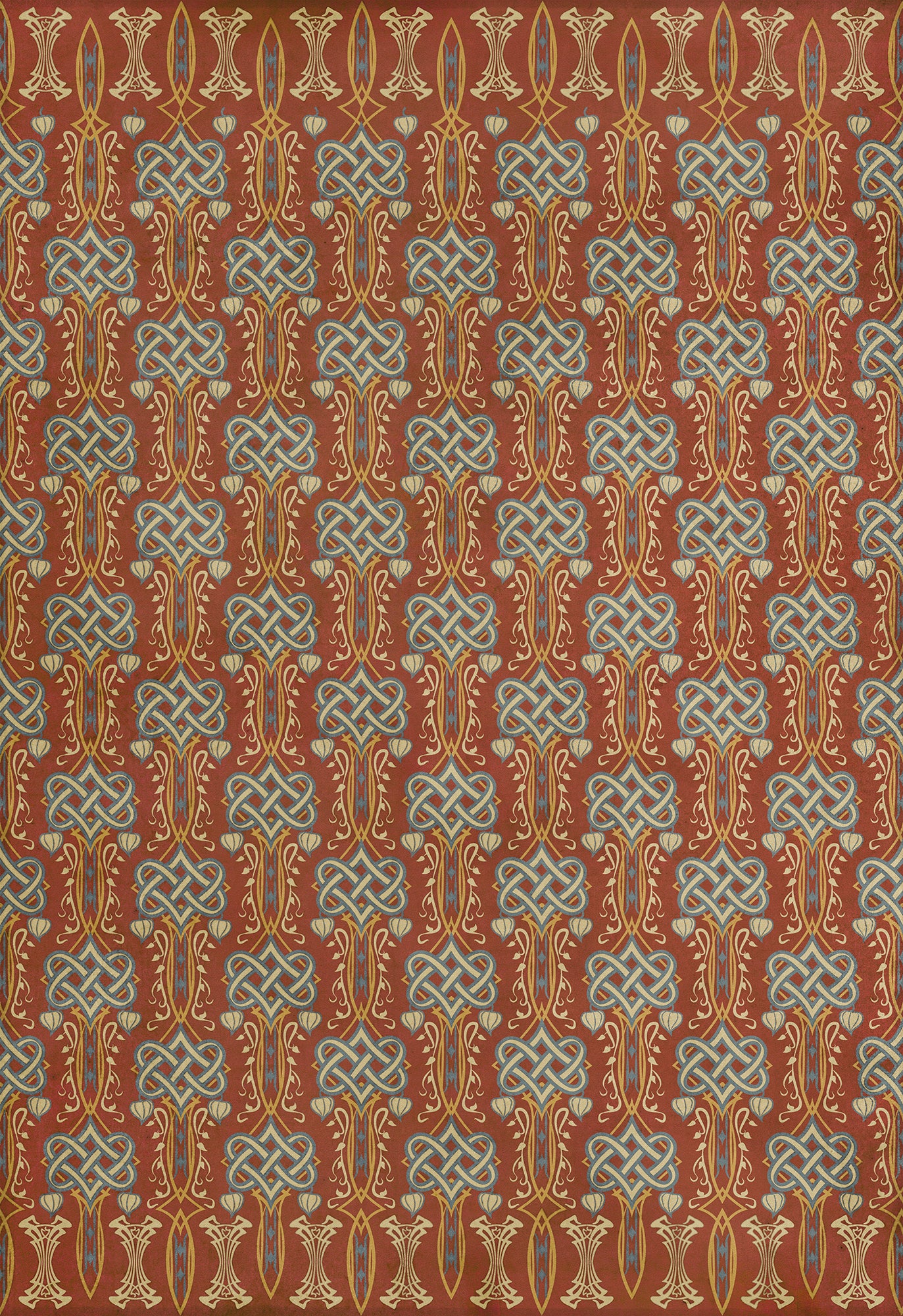Artisanry - Lord Byron - Love's Last Adieu 70x102 Vintage Vinyl Floorcloth