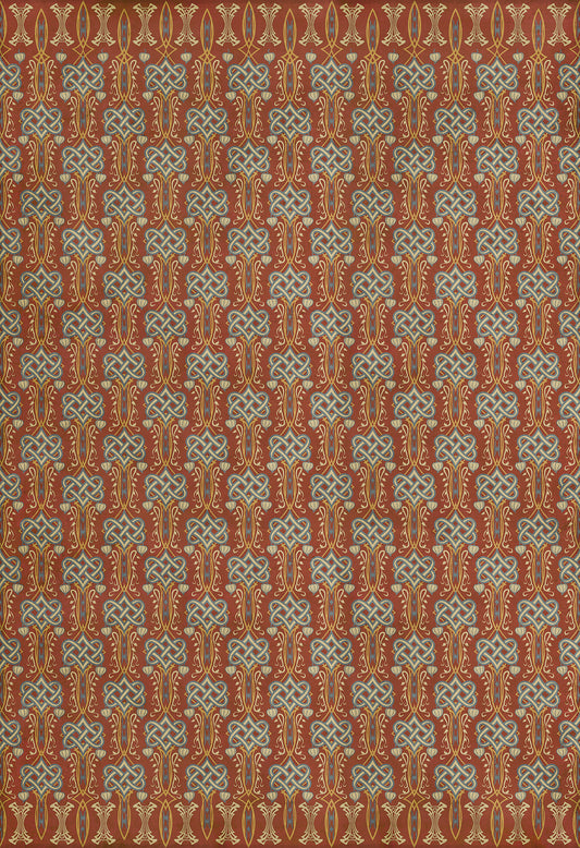 Artisanry - Lord Byron - Love's Last Adieu 120x175 Vintage Vinyl Floorcloth