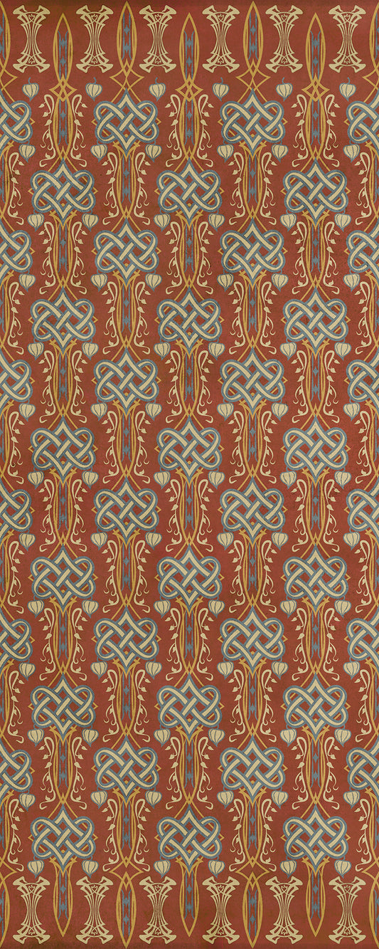 Artisanry - Lord Byron - Love's Last Adieu 36x90 Vintage Vinyl Floorcloth