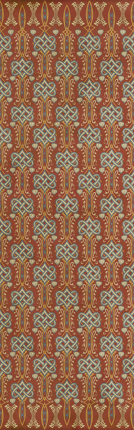 Artisanry - Lord Byron - Love's Last Adieu 36x115 Vintage Vinyl Floorcloth
