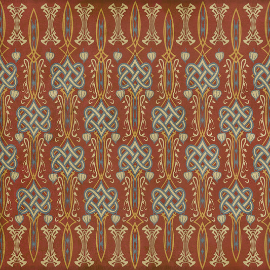Artisanry - Lord Byron - Love's Last Adieu 36x36 Vintage Vinyl Floorcloth